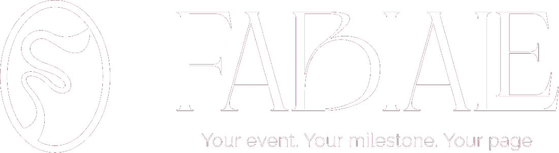 Fabiale — Your event. Your milestone. Your page.